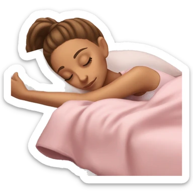 Ariana Grande sleeping sticker