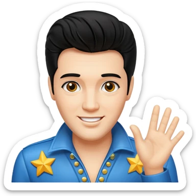 elvis sticker