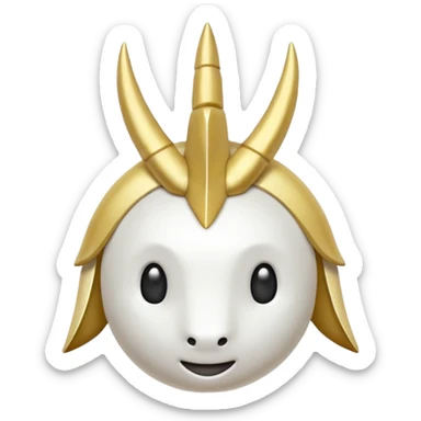 Make a emoji on the god Pokemon archeus sticker