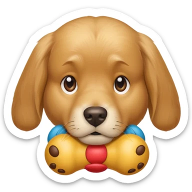 Boredom / Restlessness dog picture sticker