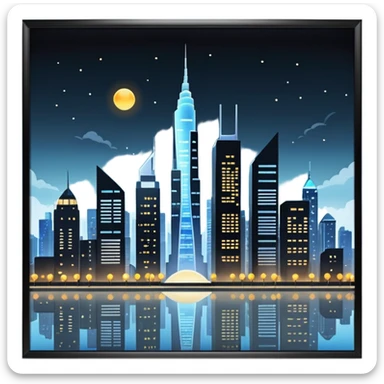 Create for me a square image for use in a Luma Invite, The image is for a hackathon called c0mpuled-4/utaustin: Powering the City. sticker