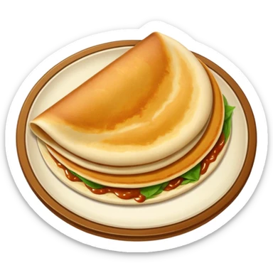dosa south indian dish sticker