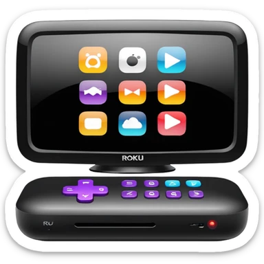 Roku tv sticker
