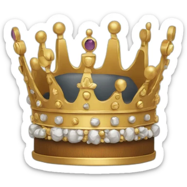 crown table talk sticker