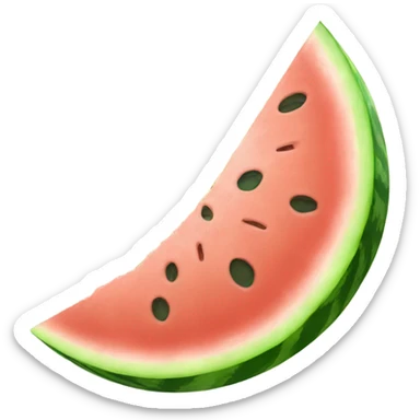 watermelon slice sticker