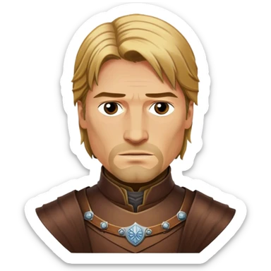 Jaime Lannister from game of thrones sticker