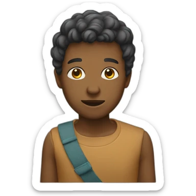 Personne qui doute sticker