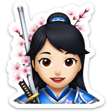 Samurai Warrior sticker