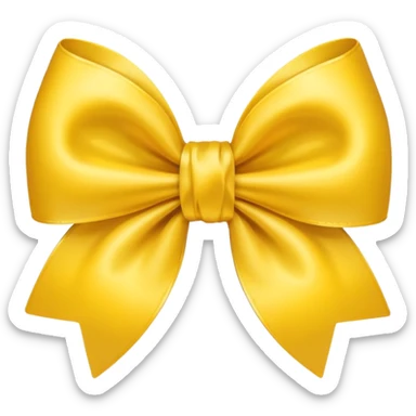 🎀+red=yellow sticker