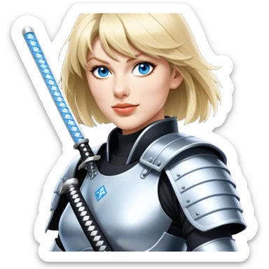 Modern Samurai sticker