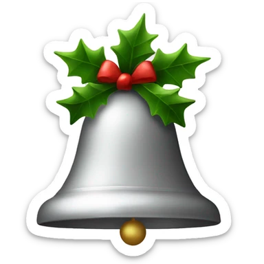 Christmas bells sticker