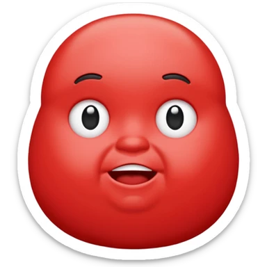 “YOU STILL GUHD” in bolded chubby letters all red  sticker