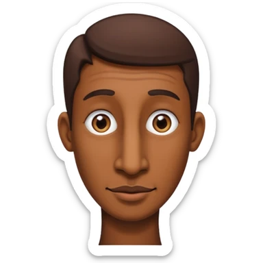 long nose, side view sticker