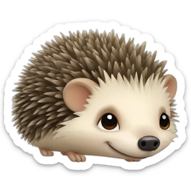 Hedgehog sticker