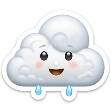 cloud sticker
