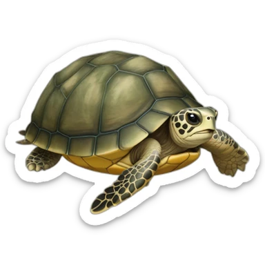Chat pelage écailles de tortue sticker