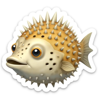 pufferfish sticker
