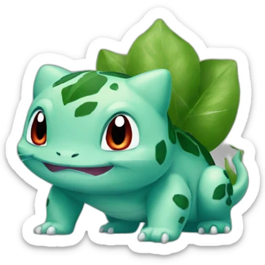Bulbasaur sticker