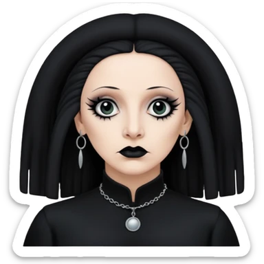 Lene Lovich like album cover Stateless sticker