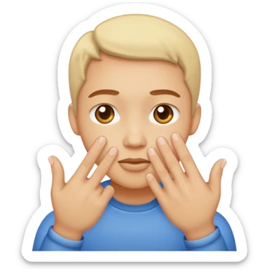 Rubbing fingers together asking for money sticker