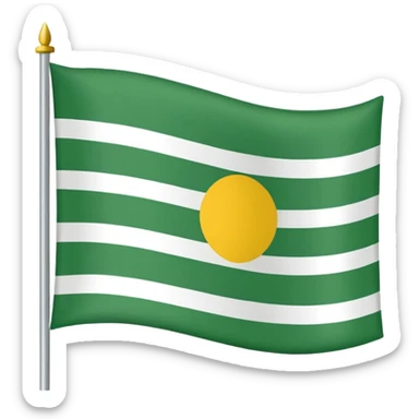 Just do a simple flag I want to put in my bio. Have u seen the panjshir flag do that it’s not in the emojis but make it exactly like the picture don’t add anything else. something on the middle search it up and make it in a shape of flag like the emojis no it’s goes like green on  sticker