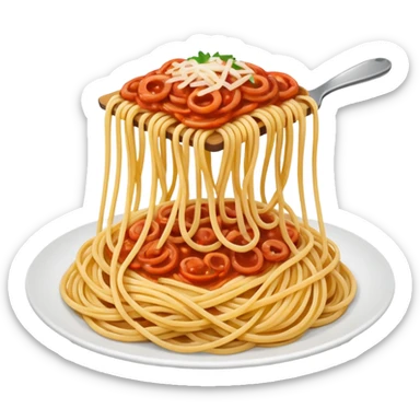 Spaghetti sticker