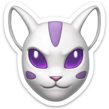 Mewtwo-shiny sticker