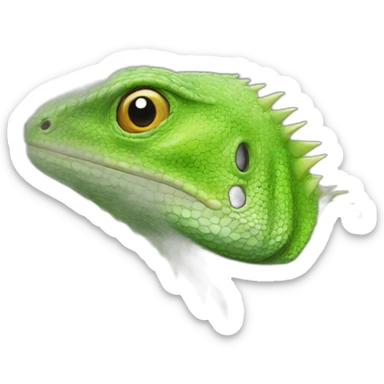 Lizard "GM" sticker