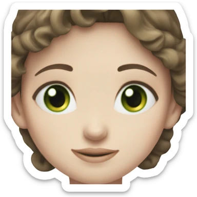 pale skin brunette girl blue eyes hugging pale skin brunette girl green eyes sticker