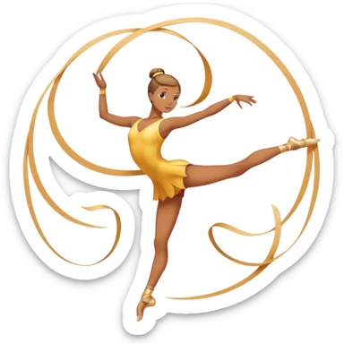 rhythmic gymnastics sticker