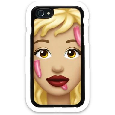 Rhode lip gloss phone case sticker