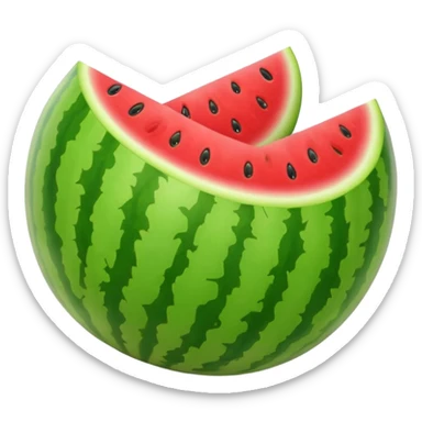 toony Watermelon sticker