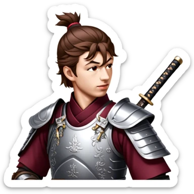 Resolute Samurai sticker
