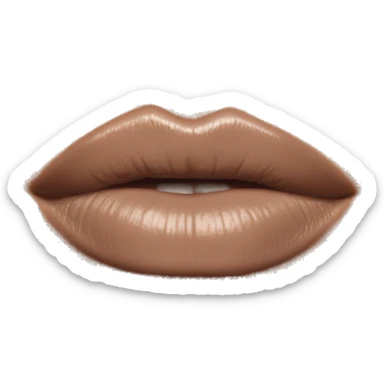 lipgloss from rhode (hailey bieber’s skin brand) in a nude or taupe color  sticker