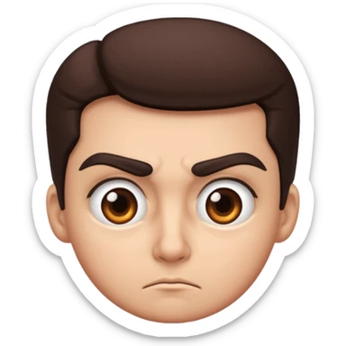 Bombastic side eye sticker