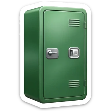 locker green sticker