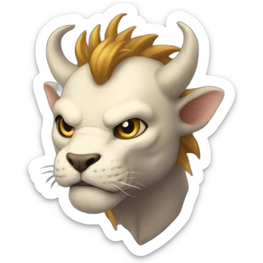 chimera-of-shrec-and-hiroyuki sticker