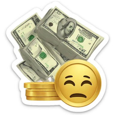 finance emoji sticker