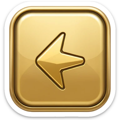 gold playbutton sticker