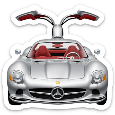 mercedes 300 slr sticker