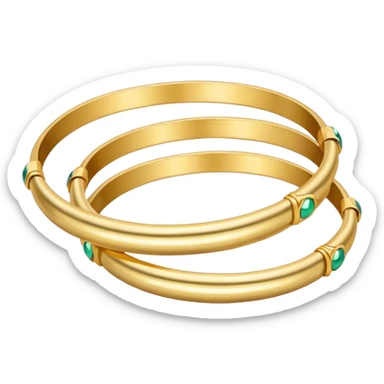 A hand full of bangles sticker