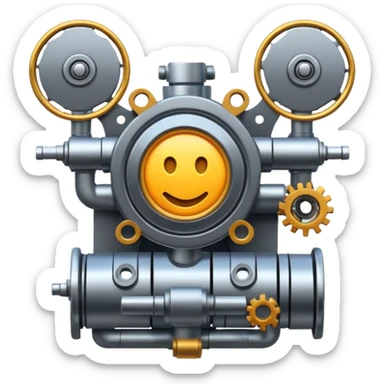 mach mir eine grafik von etwas das das wort system gut darstellt sticker