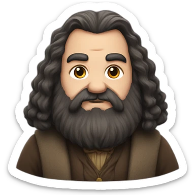Hagrid sticker
