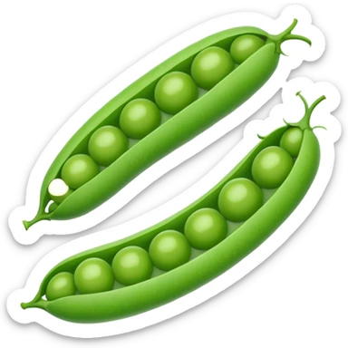 peas in a pod sticker