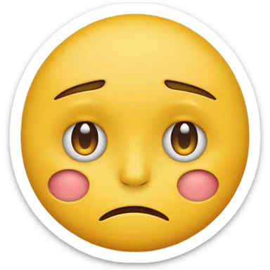 yellow emoji 🤨 but with side eye sticker