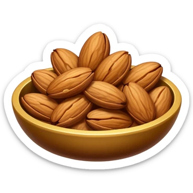 candied almonds sticker