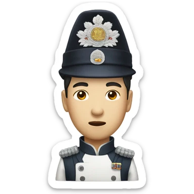 Korean secret royal inspector mapae sticker