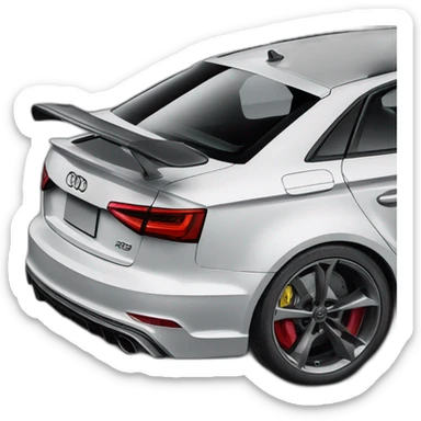Audi rs3 sticker