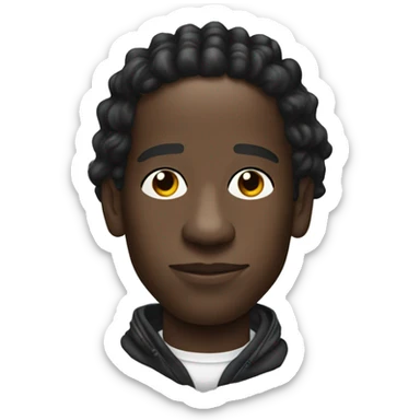 The rapper Young Thug sticker