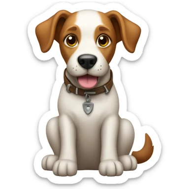 Dog as craftsman sticker